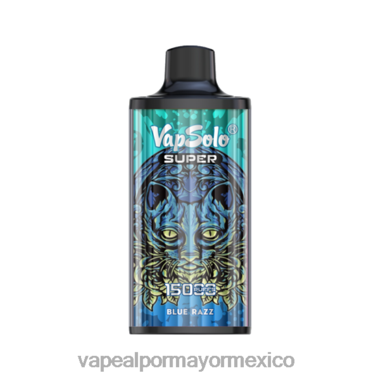 Jugo De Vapeo - Vapsolo SUPER vaporizador desechable Razz azul HJ862108