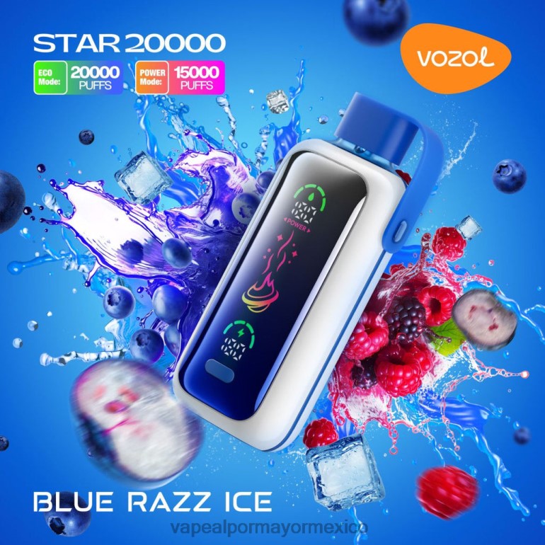 hielo azul