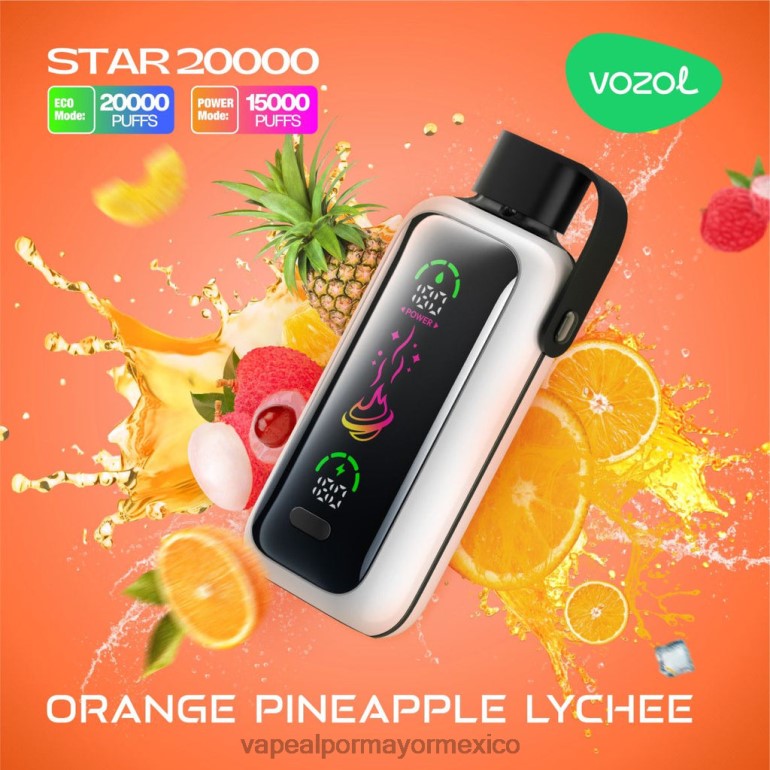 lichi de piña naranja