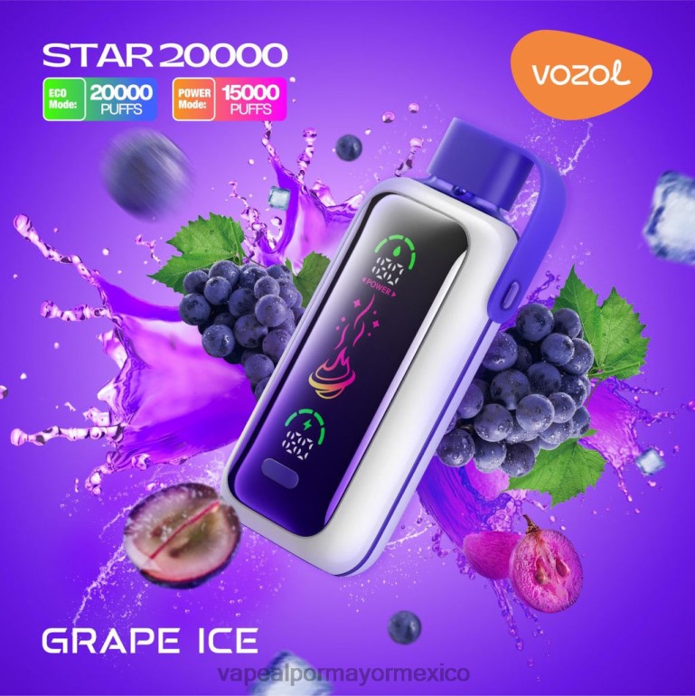 hielo de uva