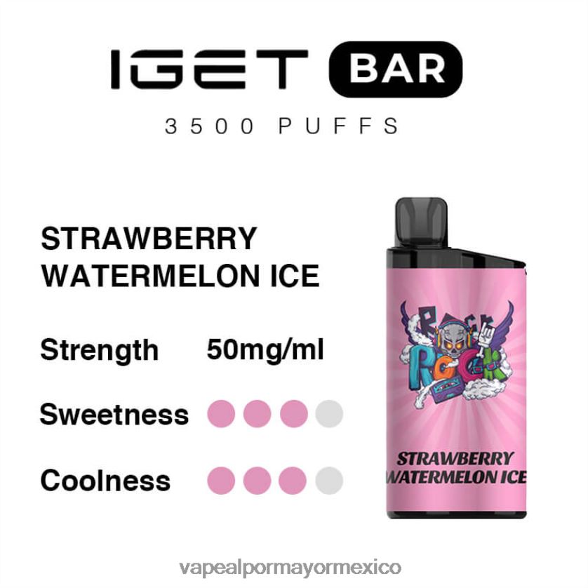 hielo de sandia fresa